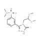 3-[4-(2,2-Dimethoxy-ethyl)-5-mercapto-4H-[1,2,4]triazol-3-yl]-N,N-dimethyl-benzenesulfonamide - chemical structure image