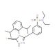 3-[4-(2,6-Diisopropyl-phenyl)-5-mercapto-4H-[1,2,4]triazol-3-yl]-N,N-diethyl-benzenesulfonamide - chemical structure image