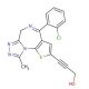 3-[4-(2-Chlorophenyl)-9-methyl-6H-thieno[3,2-f][1,2,4]triazolo[4,3-a][1,4]diazepin-2-yl]-2-propyn-1-ol (CAS 132464-59-6) - ch