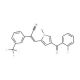 3-[4-(2-Fluorobenzoyl)-1-methylpyrrol-2-yl]-2-(3-methylphenyl)acrylonitrile - chemical structure image