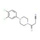3-[4-(3,4-Dichlorophenyl)piperazin-1-yl]-3-oxopropanenitrile - chemical structure image