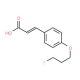 3-[4-(3-Fluoropropoxy)phenyl]acrylic acid - chemical structure image