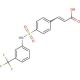 3-[4-(3-Trifluoromethyl-phenylsulfamoyl)-phenyl]-acrylic acid - chemical structure image