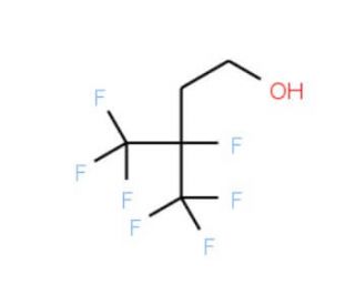3,4,4,4-Tetrafluoro-3-(trifluoromethyl)butan-1-ol (CAS 90999-87-4) - chemical structure image