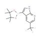 3-(4,4,5,5-Tetramethyl-1,3,2-dioxaborolan-2-yl)-5-(trifluoromethyl)-1H-pyrrolo[2,3-b]pyridine (CAS 1198094-97-1) - chemical s