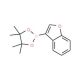 3-(4,4,5,5-Tetramethyl-1,3,2-dioxaborolan-2-yl)benzo[b]furan (CAS 796851-30-4) - chemical structure image