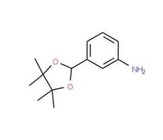 [3-(4,4,5,5-tetramethyl-1,3-dioxolan-2-yl)phenyl]amine - chemical structure image