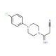 3-[4-(4-Chlorophenyl)piperazino]-3-iminopropanenitrile - chemical structure image