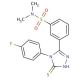 3-[4-(4-Fluoro-phenyl)-5-mercapto-4H-[1,2,4]triazol-3-yl]-N,N-dimethyl-benzenesulfonamide - chemical structure image