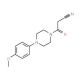 3-[4-(4-Methoxyphenyl)piperazin-1-yl]-3-oxopropanenitrile - chemical structure image