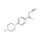 3-[4-(4-Methylpiperazino)phenyl]-3-oxopropanenitrile - chemical structure image