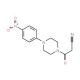 3-[4-(4-nitrophenyl)piperazin-1-yl]-3-oxopropanenitrile (CAS 122648-74-2) - chemical structure image