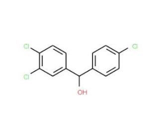 3,4,4&prime;-Trichlorobenzhydrol (CAS 660840-68-6) - chemical structure image