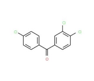 3,4,4&prime;-Trichlorobenzophenone (CAS 33093-42-4) - chemical structure image
