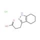 3-(4,5,6,7-Tetrahydro-2H-indazol-3-yl)-propionic acid hydrochloride - chemical structure image