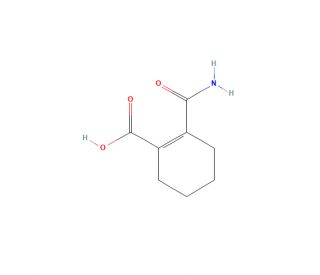 3,4,5,6-Tetrahydrophthalamic acid, THAM (CAS 81951-65-7) - chemical structure image