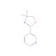 3-(4,5-Dihydro-4,4-dimethyl-1,3-oxazol-2-yl)pyridine (CAS 68981-86-2) - chemical structure image