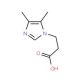 3-(4,5-Dimethyl-1H-imidazol-1-yl)propanoic acid - chemical structure image