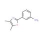 3-(4,5-Dimethyl-oxazol-2-yl)-phenylamine - chemical structure image