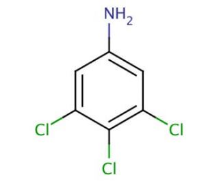 3,4,5-Trichloroaniline (CAS 634-91-3) - chemical structure image