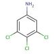 3,4,5-Trichloroaniline (CAS 634-91-3) - chemical structure image