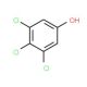3,4,5-Trichlorophenol (CAS 609-19-8) - chemical structure image