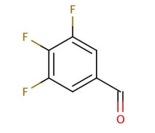 3,4,5-Trifluorobenzaldehyde (CAS 132123-54-7) - chemical structure image
