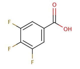 3,4,5-Trifluorobenzoic acid (CAS 121602-93-5) - chemical structure image