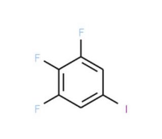 3,4,5-Trifluoroiodobenzene (CAS 170112-66-0) - chemical structure image