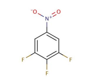 3,4,5-Trifluoronitrobenzene (CAS 66684-58-0) - chemical structure image