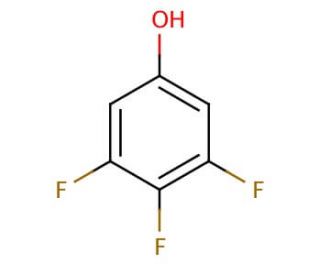 3,4,5-Trifluorophenol (CAS 99627-05-1) - chemical structure image