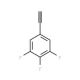 3,4,5-Trifluorophenylacetylene (CAS 158816-55-8) - chemical structure image