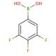 3,4,5-Trifluorophenylboronic acid (CAS 143418-49-9) - chemical structure image