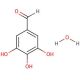 3,4,5-Trihydroxybenzaldehyde monohydrate (CAS 207742-88-9) - chemical structure image