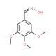3,4,5-Trimethoxy-benzaldehyde oxime (CAS 39201-89-3) - chemical structure image