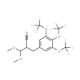 3,4,5-Trimethoxy-d9-2′-cyano-di-hydrocinnamaldehyde Dimethylacetal (CAS 1185144-63-1) - chemical structure image