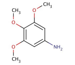 3,4,5-Trimethoxyaniline (CAS 24313-88-0) - chemical structure image