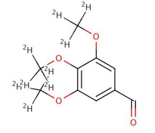 3,4,5-Trimethoxybenzaldehyde-d9 (CAS 1189721-06-9) - chemical structure image