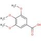 3,4,5-Trimethoxybenzoic acid (CAS 118-41-2) - chemical structure image