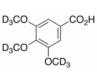 3,4,5-Trimethoxybenzoic Acid-d9 (CAS 84759-05-7) - chemical structure image