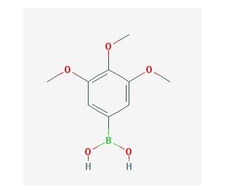 3,4,5-Trimethoxyphenylboronic acid (CAS 182163-96-8) - chemical structure image