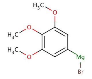 3,4,5-Trimethoxyphenylmagnesium bromide solution (CAS 133095-91-7) - chemical structure image