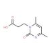 3-(4,6-Dimethyl-2-oxo-2H-pyrimidin-1-yl)-propionic acid (CAS 764642-23-1) - chemical structure image