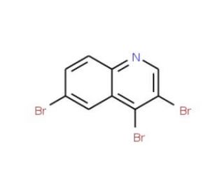 3,4,6-Tribromoquinoline (CAS 927801-47-6) - chemical structure image