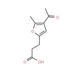 3-(4-acetyl-5-methyl-2-furyl)propanoic acid - chemical structure image