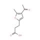 3-(4-acetyl-5-methyl-2-furyl)propanoic acid - chemical structure image