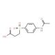 3-(4-Acetylaminobenzenesulfonyl)propionic acid - chemical structure image