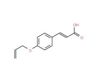 3-[4-(allyloxy)phenyl]acrylic acid - chemical structure image