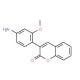 3-(4-Amino-2-methoxy-phenyl)-chromen-2-one (CAS 335206-96-7) - chemical structure image