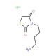 3-(4-aminobutyl)-1,3-thiazolidine-2,4-dione hydrochloride - chemical structure image